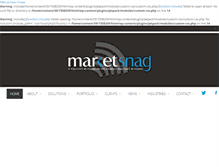 Tablet Screenshot of marketsnag.com